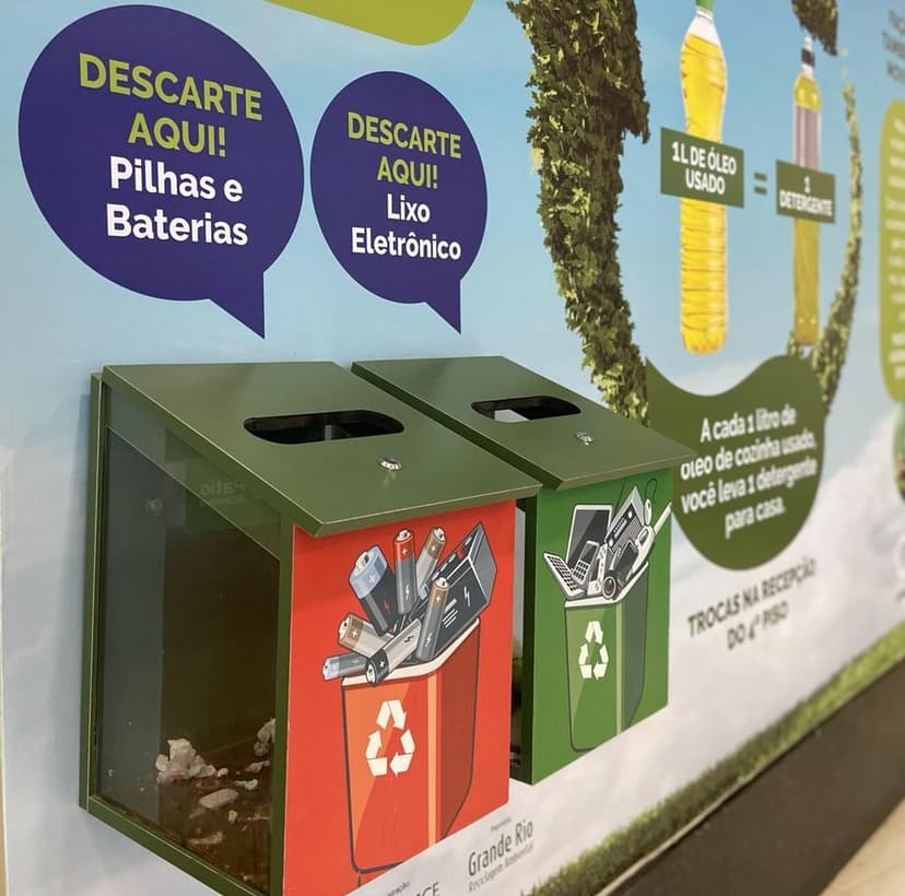 Recolhimento de Pilhas e baterias